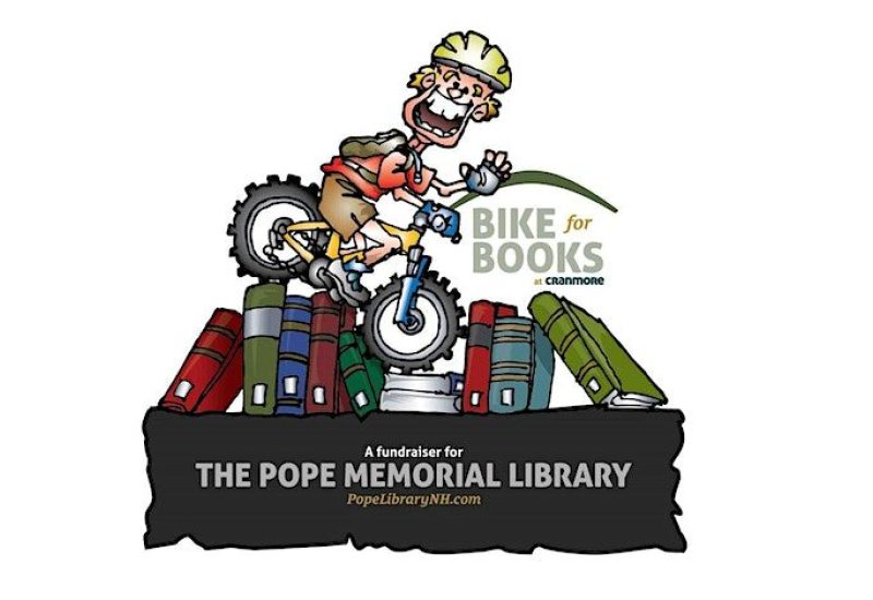 Bike for Books fundraiser for Pope Memorial Library