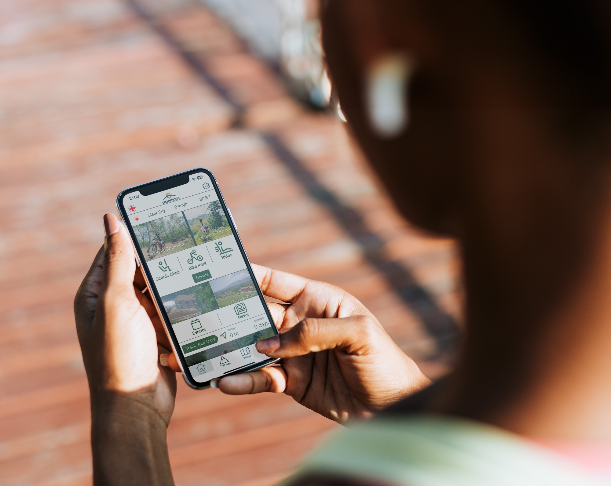 Cranmore App Summer background