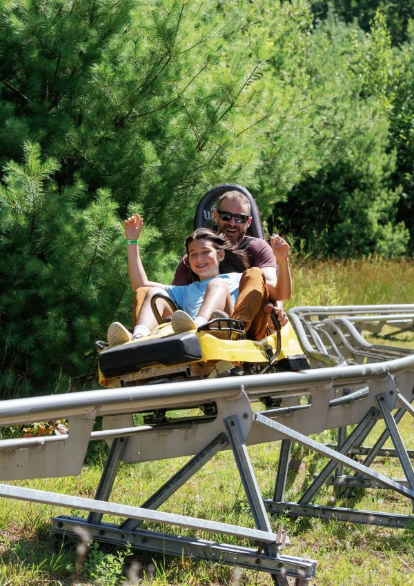 Coaster Dad and Daughter