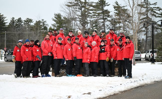 Group of Ambassadors red jackets